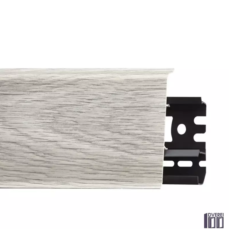 Плінтус підлоговий ARBITON INDO 2,5м 70 мм c кабельних каналів (дуб кавказький)