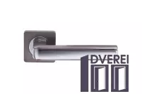 Ручка на розетці Gavroche CROMIUM Cr  А1 колір MBN/CP (графіт/хром)_2