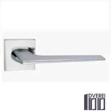 Ручка на розетці OROandORO UNICA 065-15E CP - Хром 51*51 mm