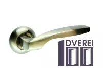 Ручка на розетці KEDR R10.045-AL- AB колір (бронза )