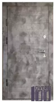 Двері Вхідні Квартира Форт Престиж Літа (Сланець темний/Цемент Мигдаль)