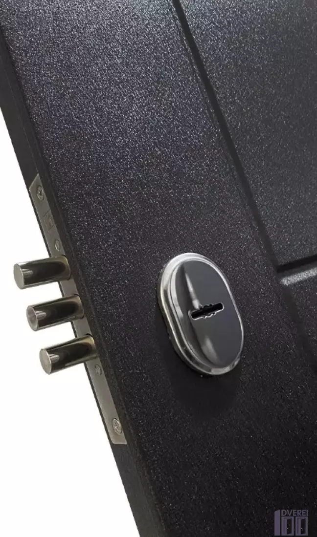 Двері вхідні метал/мдф БЦ- 132 Чорний муар /Венге сірий горизонт_5