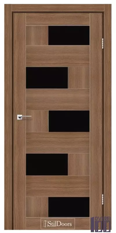 Двері міжкімнатні Stil Doors NEPAL Італійський горіх  BLK