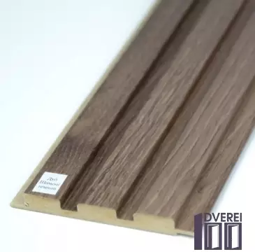 Стінова Панель МДФ 12117 Дуб Шамоні темний 117(104) x 12 х 2800  (1 шт.)