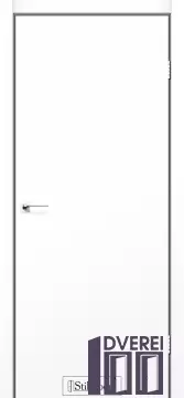 Двері міжкімнатні Stil Doors LOFT Білий Мат Звич. торець/чорний мат