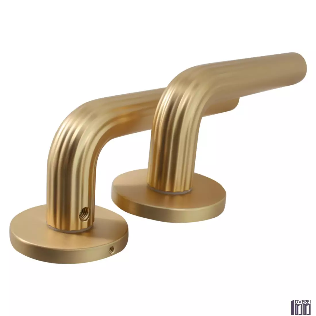 Ручка RDA Monica мат золото R ф/з 1/2 (роз 6мм) 69581_4