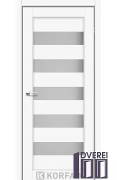 Двері міжкімнатні Korfad PORTO PR-08 Білий перламутр сатин білий