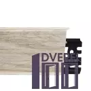 Плінтус підлоговий ARBITON INDO 2,5м 70 мм c кабельних каналів (дуб лофт)