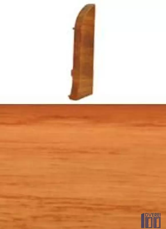 Заглушка для плінтуса з кабельканалом права (вільха класична)