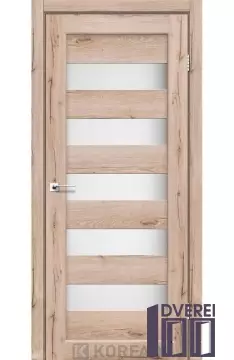 Двері міжкімнатні Korfad PORTO PR-08 Дуб табакко сатин білий