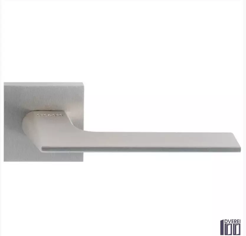 Ручка на розетці OROandORO UNICA 065-15E MSN - Матовий нікель 51*51 mm