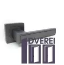 Ручка на розетці KEDR R08.719-AL - колiр Graffit