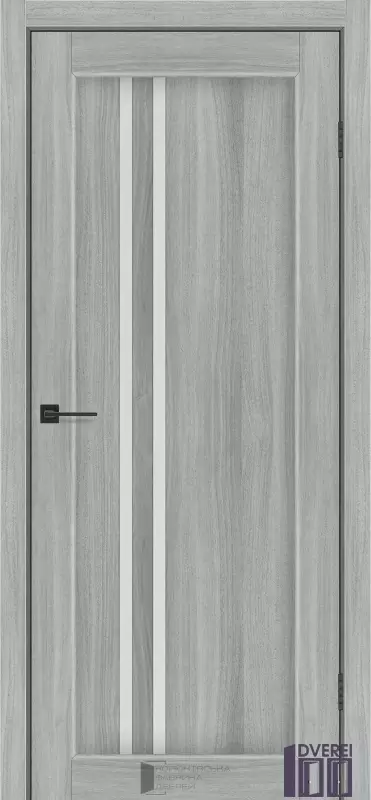 Двері міжкімнатні КДФ Прага (Вільха норвезька) скло сатин