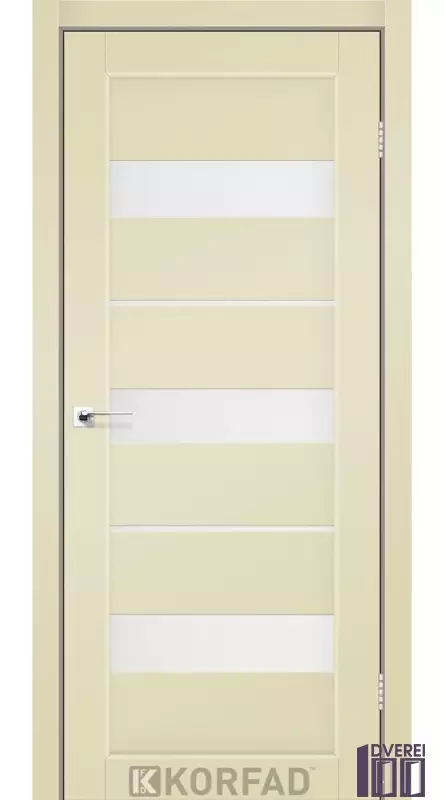 Двері міжкімнатні Korfad PORTO PR-12 Super PET Магнолія сатин білий