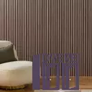 Декоративна акустична панель 2800*300*18 мм Горіх Салерно_6