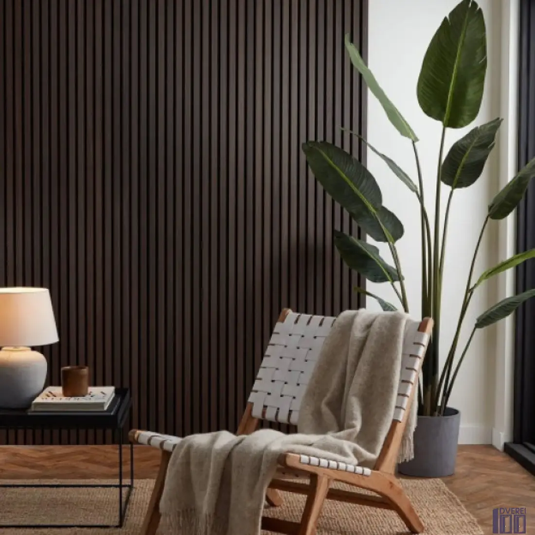 Декоративна акустична панель 2800*300*18 мм Горіх Каналето_6