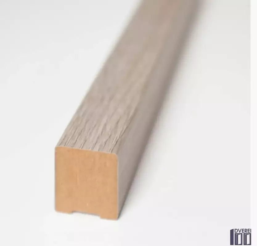 Рейки декоративні МДФ 2529 Дуб Сонома Сірий 25х30х2800 (1 шт.)