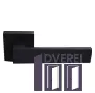 Ручка на розетці OROandORO QUATTRO 106-15E Black -Чорний матовий 51*51 mm_2