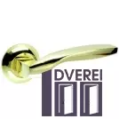 Ручка на розетці KEDR R10.045-AL-PB колір (золото)