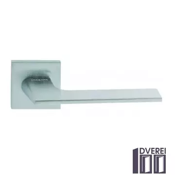 Ручка на розетці OROandORO UNICA 065-15E SCH - Матовий хром 51*51 mm