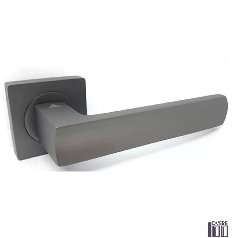 Ручка на розетці KEDR R08.144-AL - квадрат Graffit