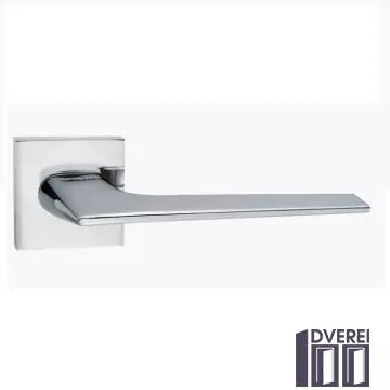 Ручка на розетці OROandORO UNICA 065-15E CP - Хром 51*51 mm