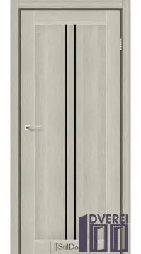 Двері міжкімнатні Stil Doors BARCELONA Дуб Альба BLK