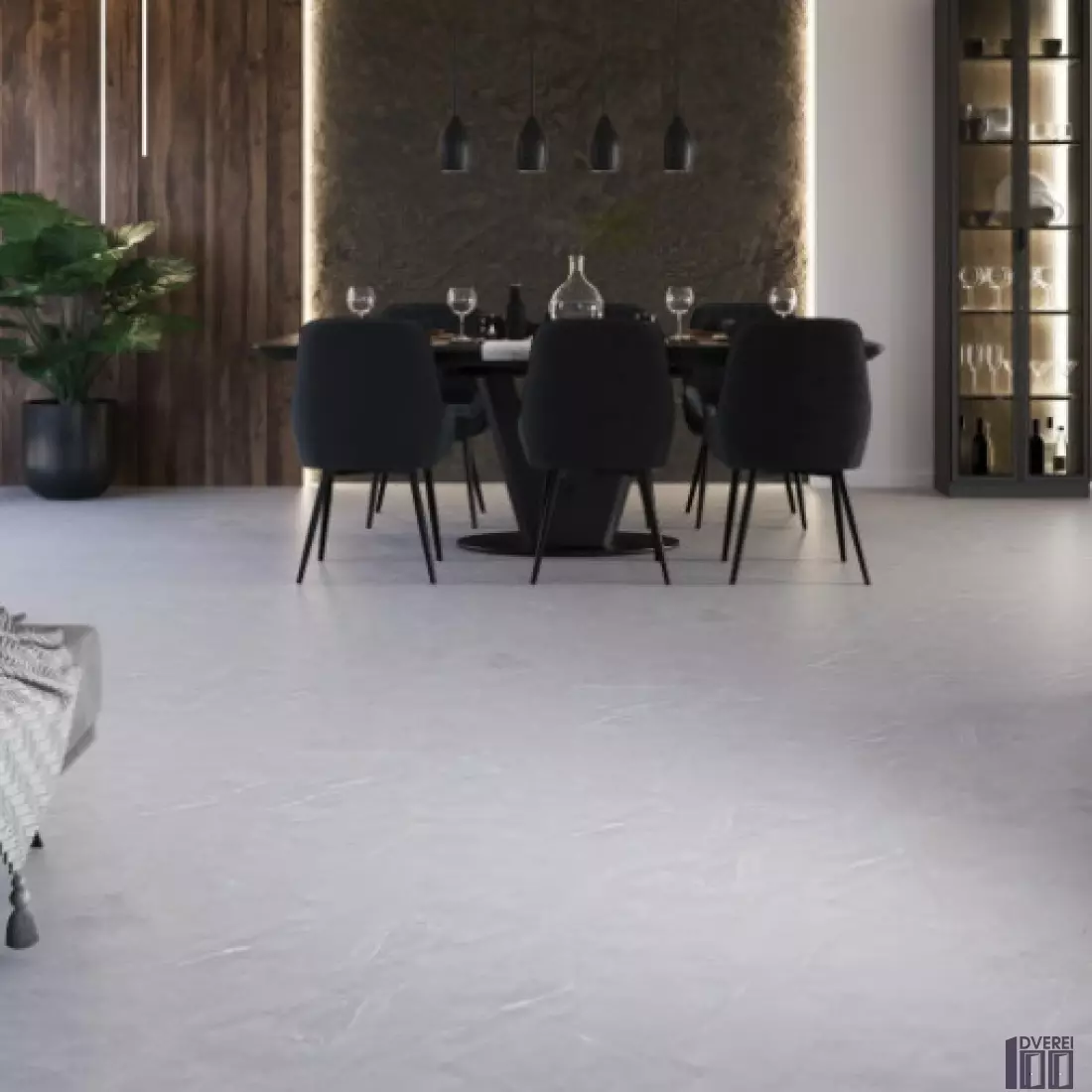 Вінілова підлога SPC SPeCtra Floor Агат сірий 2506 1 м кв._4
