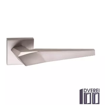 Ручка на розетці OROandORO SKYWALKER 080-15E MSN - Матовий нікель   51*51 mm