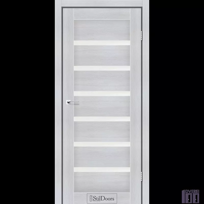 Двері міжкімнатні Stil Doors FLORIDA Кремове дерево Сатін білий