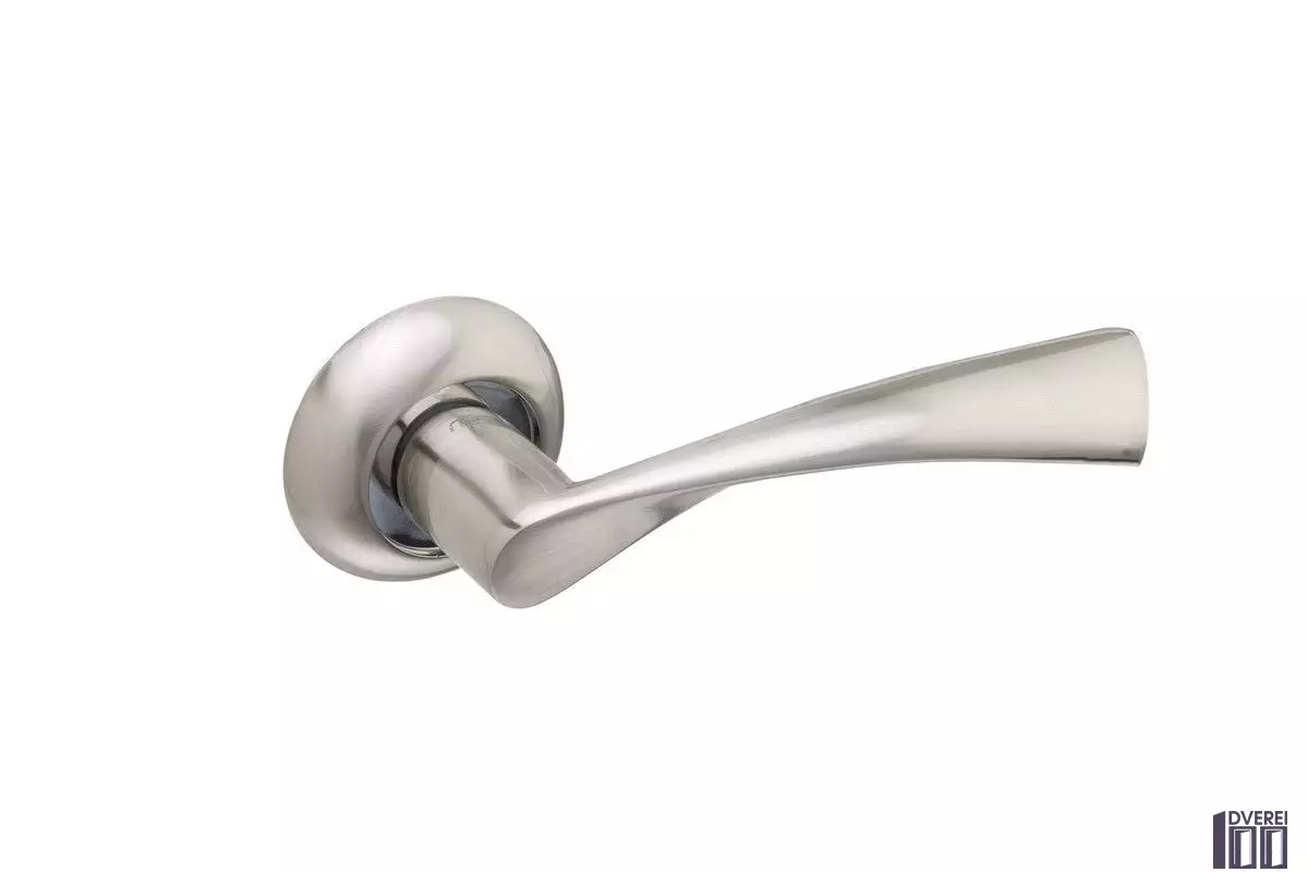 Ручка на розетці Gavroche CUPRUМ Cu  А5 колір SN/CP (хром/сатин)