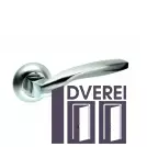 Ручка на розетці KEDR R10.045-AL-SN/CP колір (сатін/ хром)