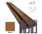 Фінішна планка МДФ 1238 Вільха 37,8*11,6*2800 (1 шт.)