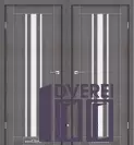 Двері міжкімнатні двостулкові STEEL DOORS ARIZONA Дрім вуд Сатин білий