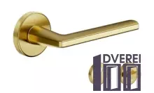 Ручка DND на розеті LUCE P LP12-ZOS матова латунь