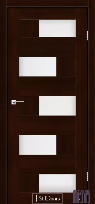 Двері міжкімнатні Stil Doors NEPAL Каштан Сатін білий