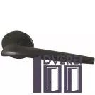 Ручка на розетці ARMADILLO Мод. TWIN URS BL-26 чорний