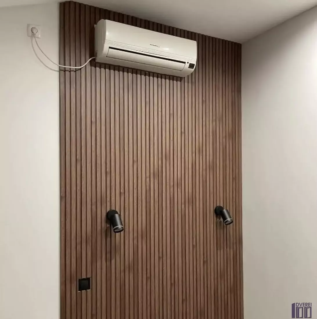 Стінова Панель МДФ 12117 Дуб Шамоні темний 117(104) x 12 х 2800  (1 шт.)_4