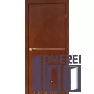 Двері міжкімнатні KORFAD Deco Loft Plato DLP-01 Сталь кортен Молдінг чорний/золотий (звичайна/чорна_2